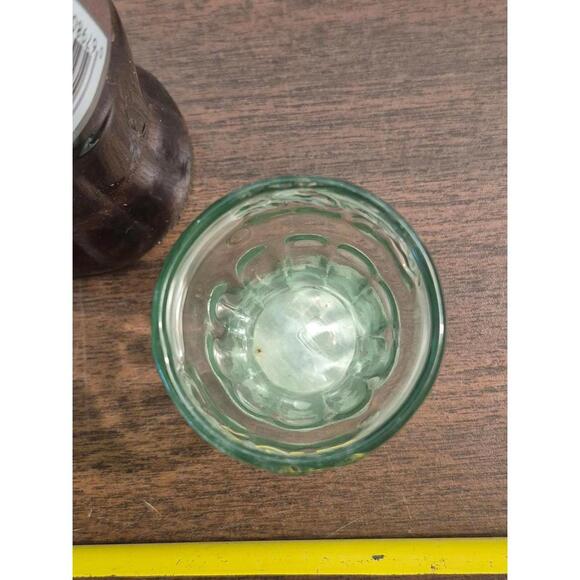 Vintage Coca-Cola Bottle and Miniature Bottle and Glass Set - Picture 5 of 6